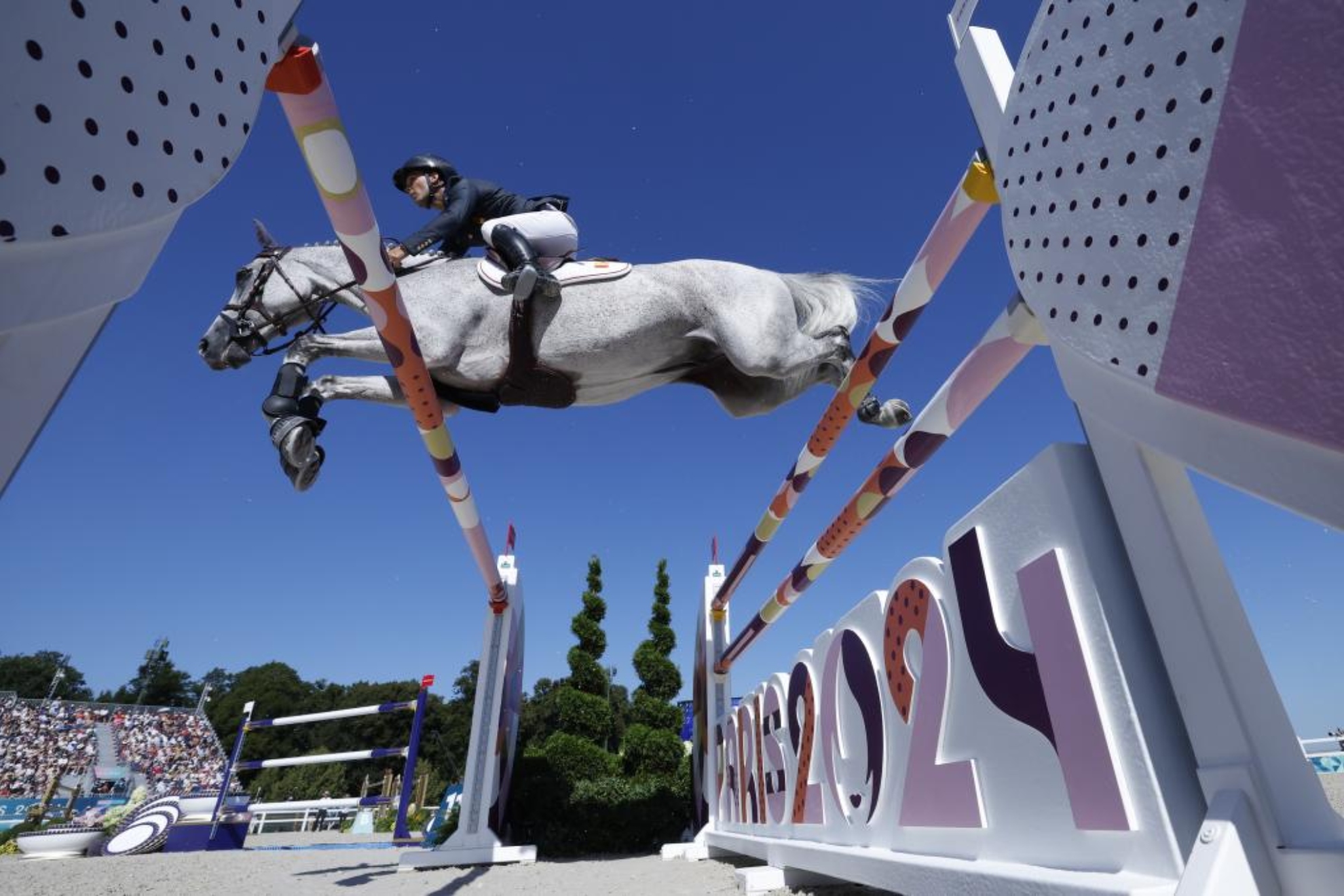 Sergio Álvarez Moya, en la competición individual de París