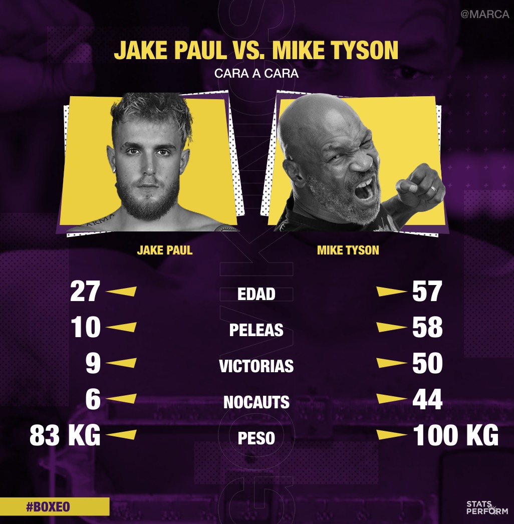 Tyson y Paul cara a cara