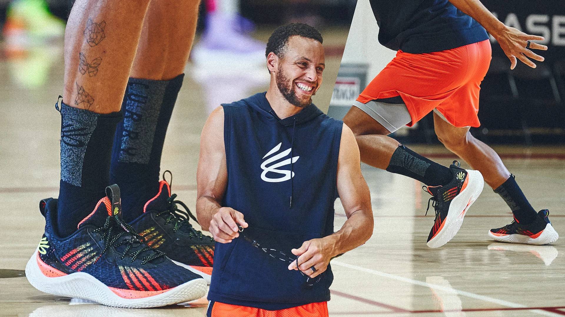 Curry, imagen global de Under Armour.