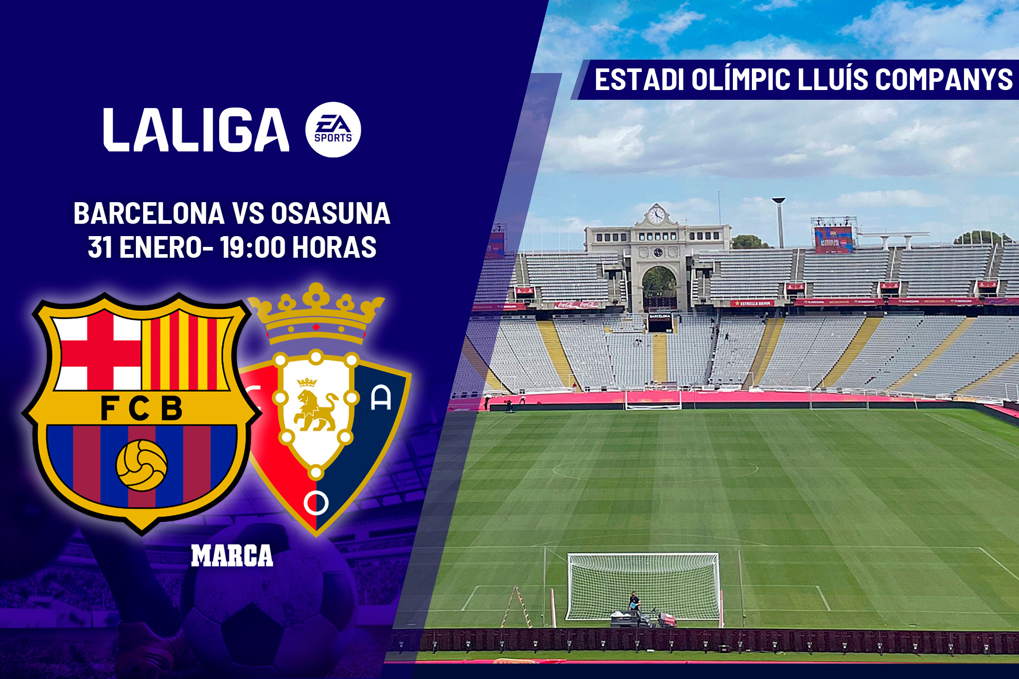 Barcelona Osasuna Horario Dónde Ver Hoy En Tv Y Canal Del Partido Aplazado De Laliga Ea 3639