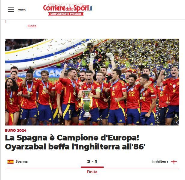 Las reacciones de la prensa en la cuarta Eurocopa de España | Marca