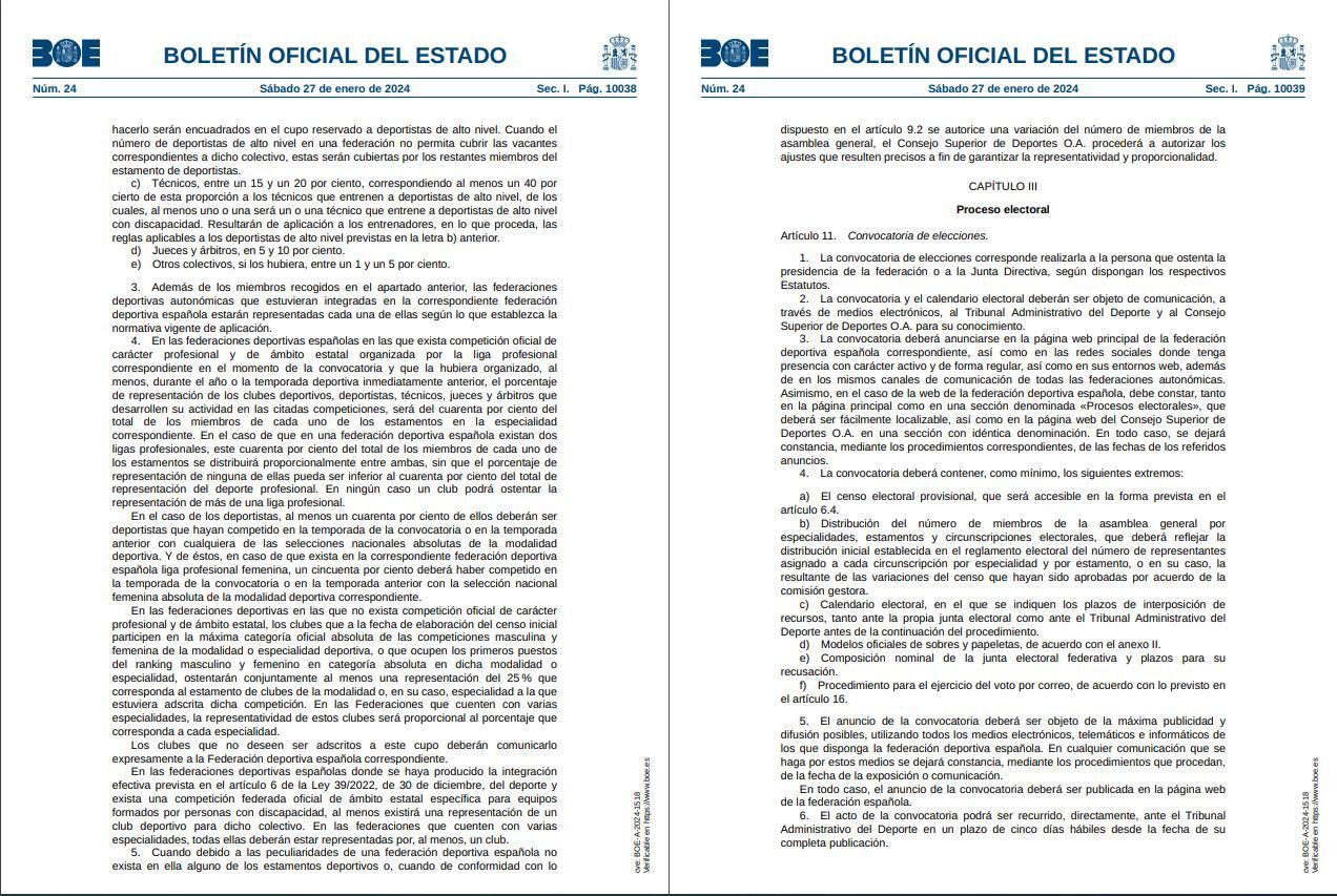 El BOE publica la nueva orden ministerial que regula los procesos ...