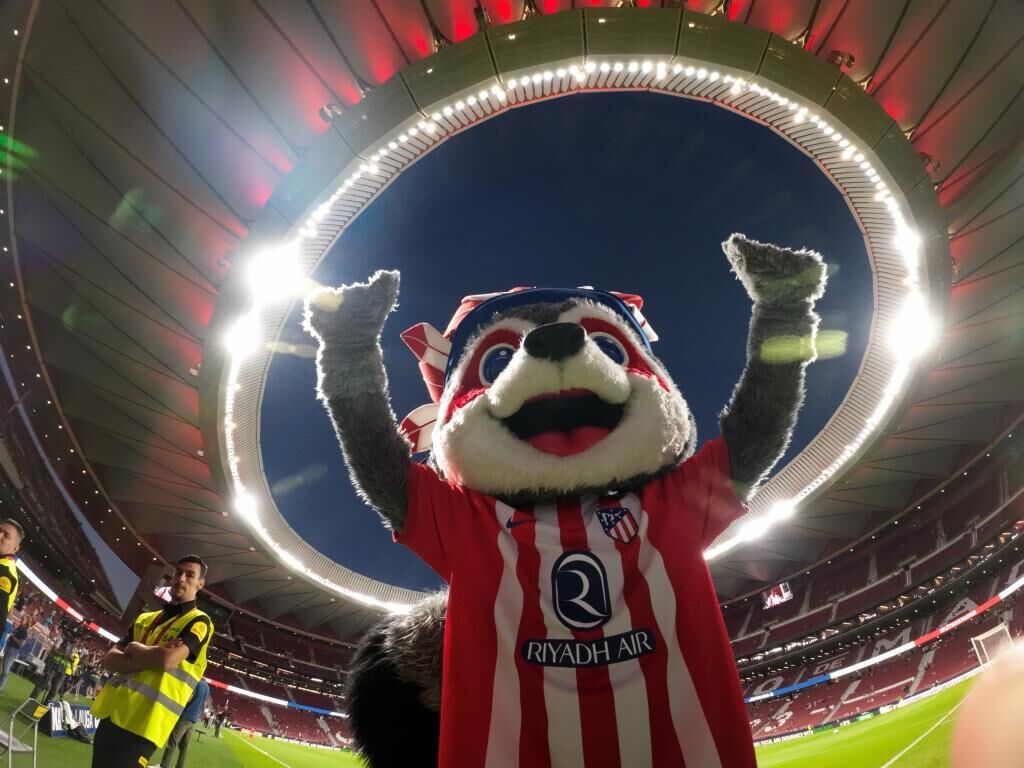 El brutal cambio físico de Indi, la mascota del Atlético de Madrid