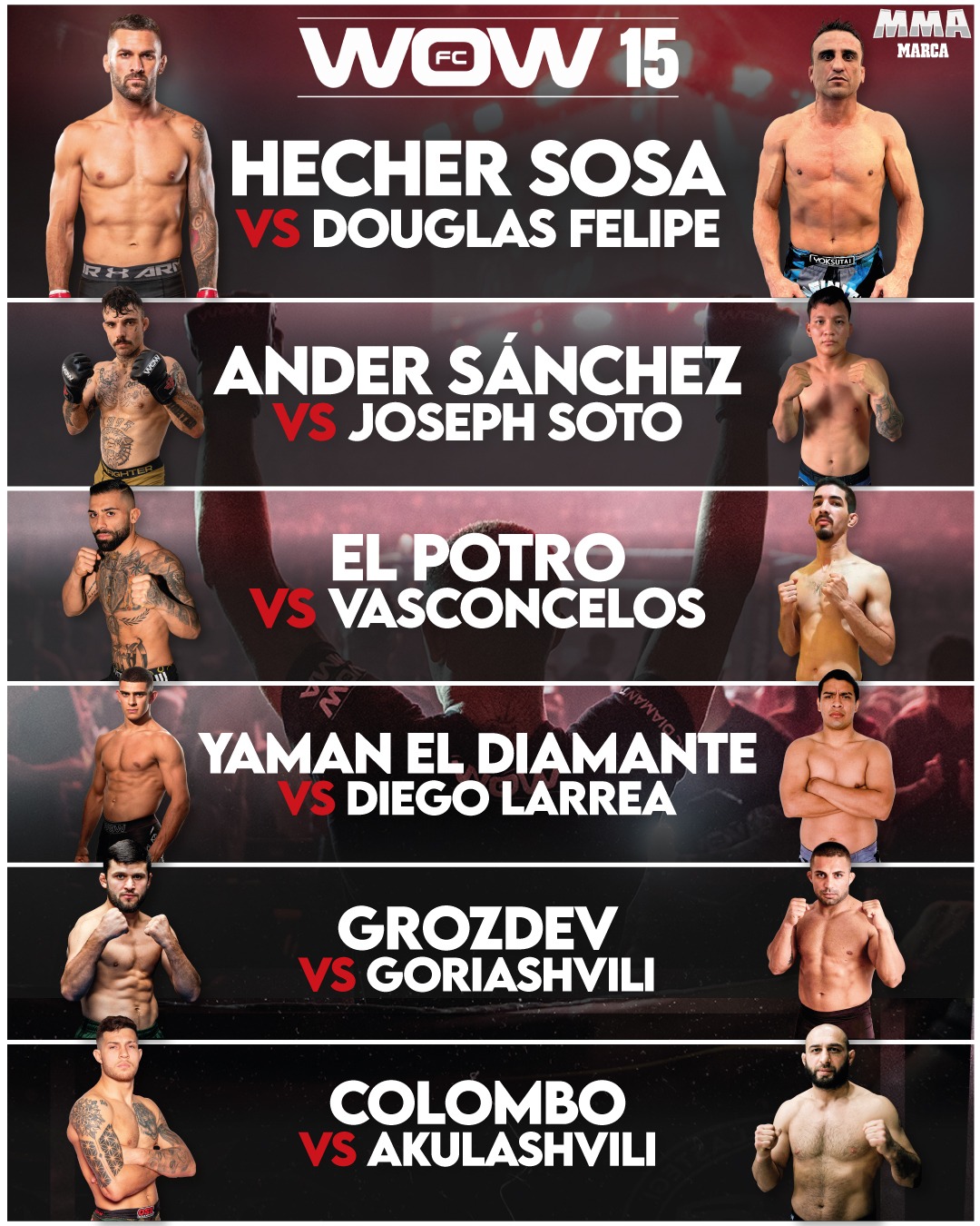 Cartel de WOW 15.