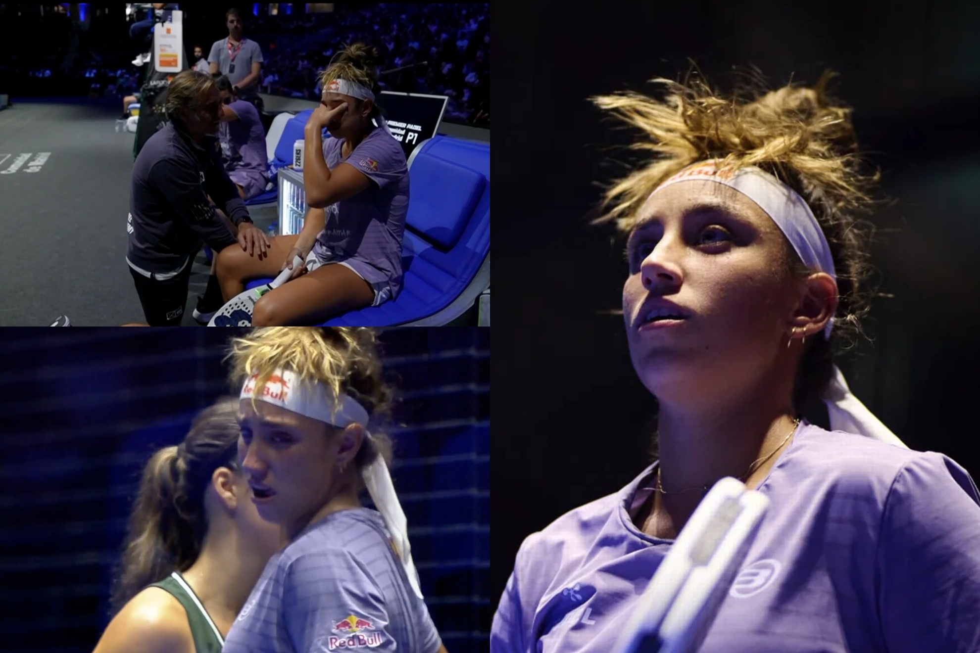 Bea González, durante la final del P1 de Madrid en el Wizink Center.