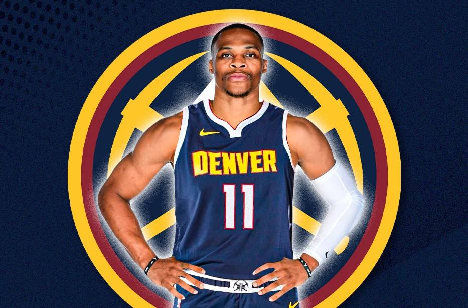 Russell Westbrook, novo jogador do Nuggets.