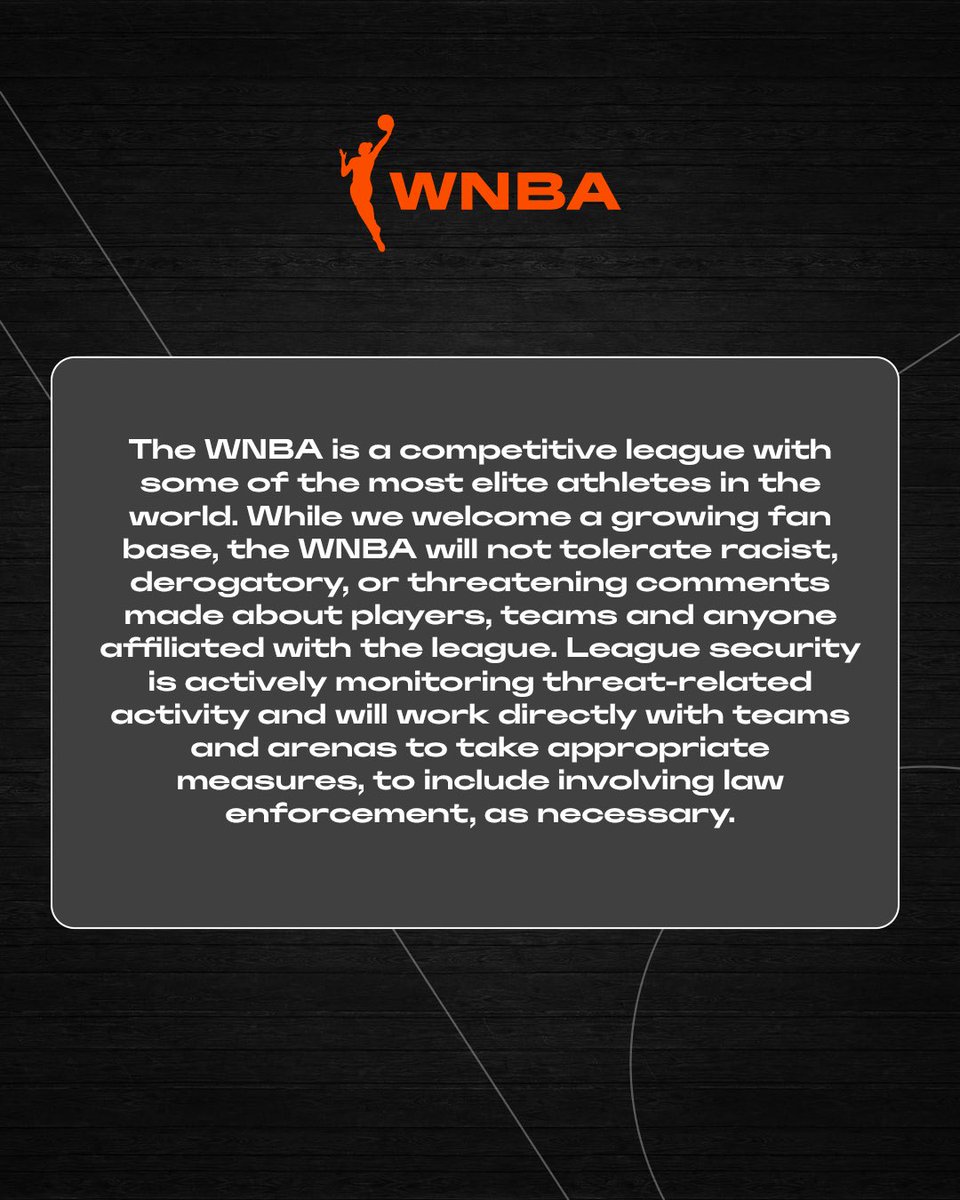 WNBA statement against racism