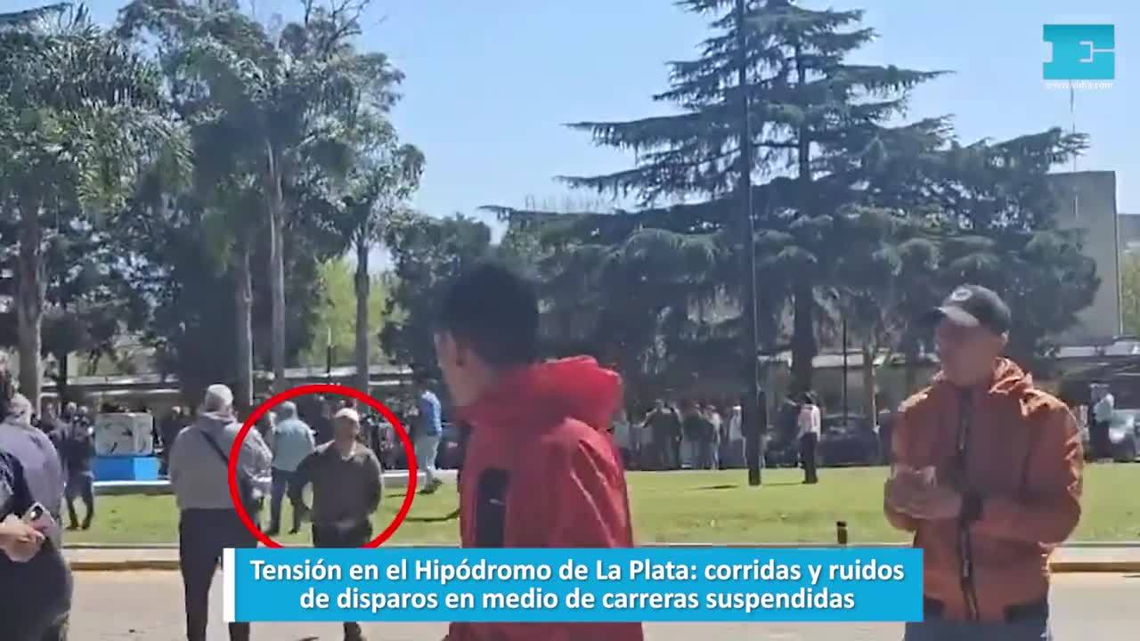 En la tarde de ayer se vivió una tremenda revuelta en el hipódromo argentino de La Plata donde una reunión entre los directivos del hipódromo y los jockeys acabó con disparos y heridos por arma blanca.