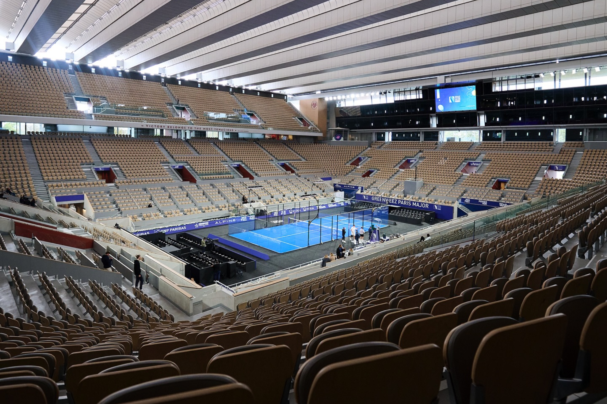 Roland Garros se viste de pádel.