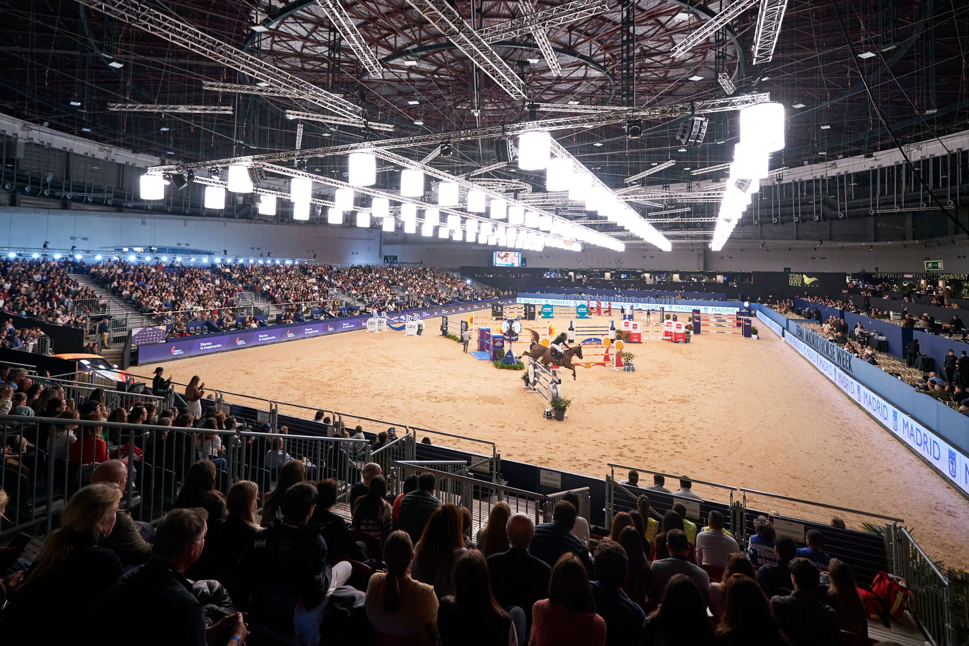 Una imagen de la pasada edición de la IFEMA Horse Week.