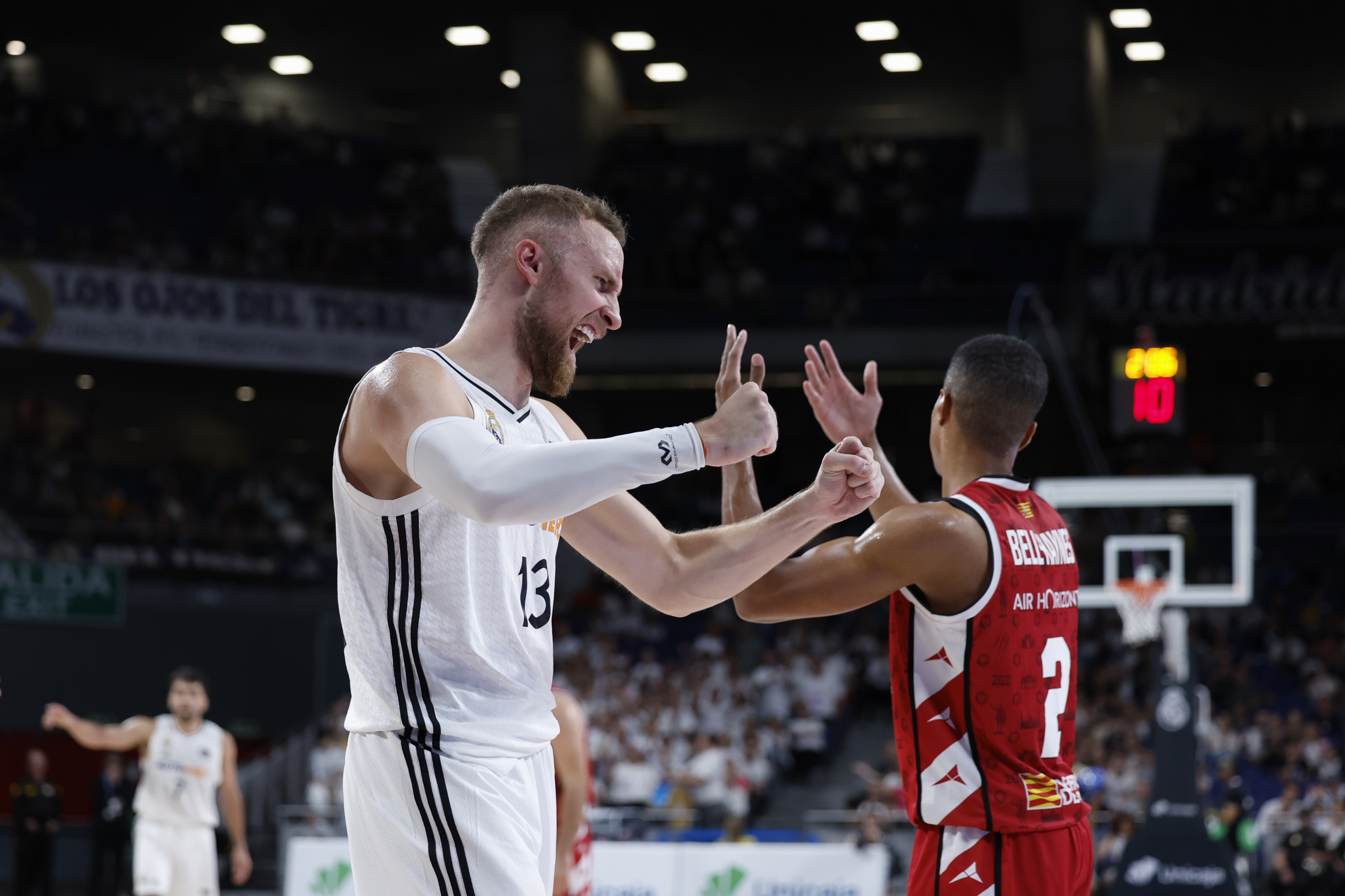 2024 10 06 MADRI. JOGO DE BASQUETEBOL 24 25 CORRESPONDENTE AO DIA 2 DA LIGA ENDESA QUE ENFRENTAM REAL MADRID E CASADEMONT ZARAGOZA NO WIZINK CENTER. FOTO: VICTOR CARRETERO/REALMADRID.COM