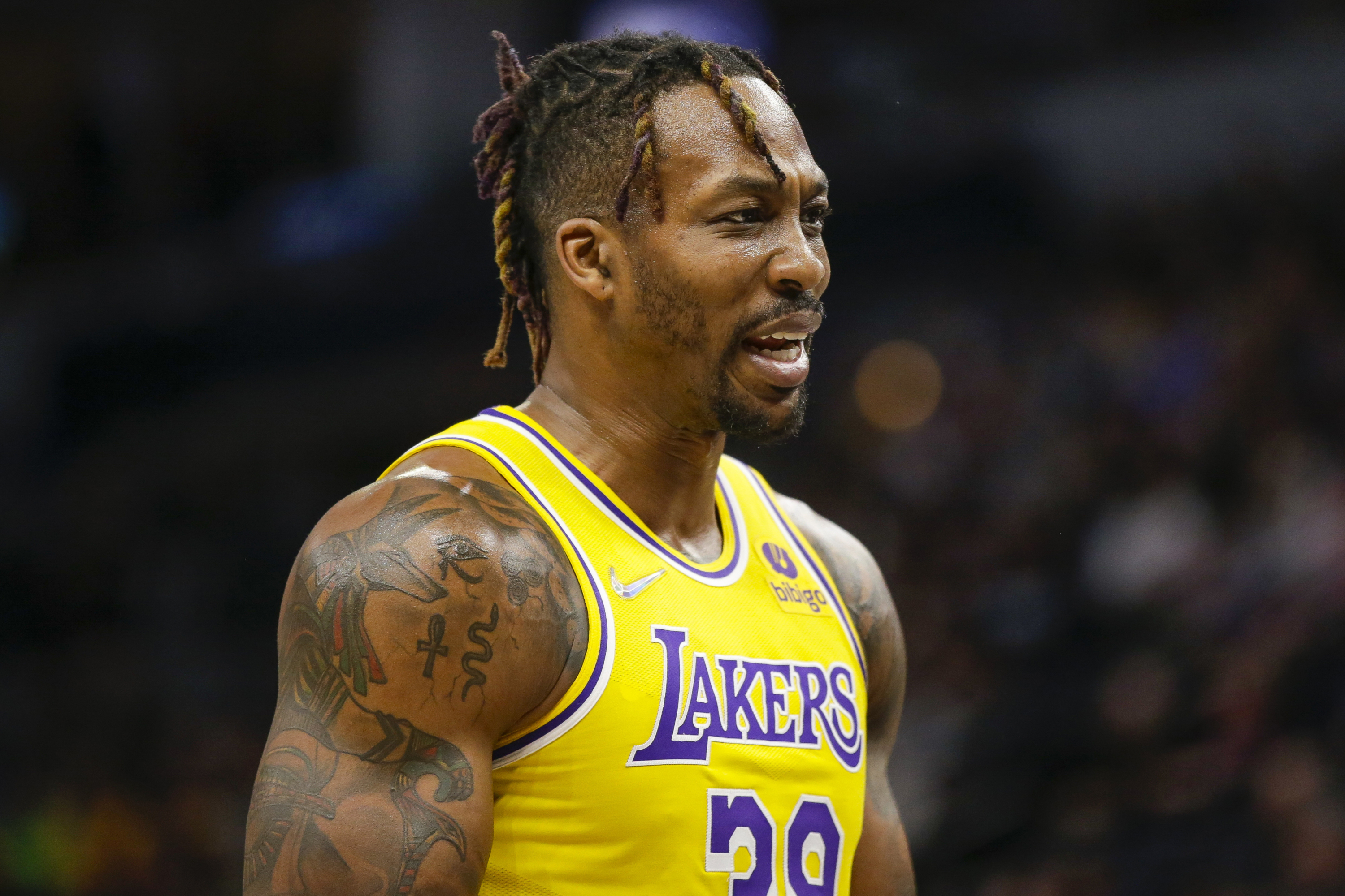 Dwight Howard joga com o Los Angeles Lakers