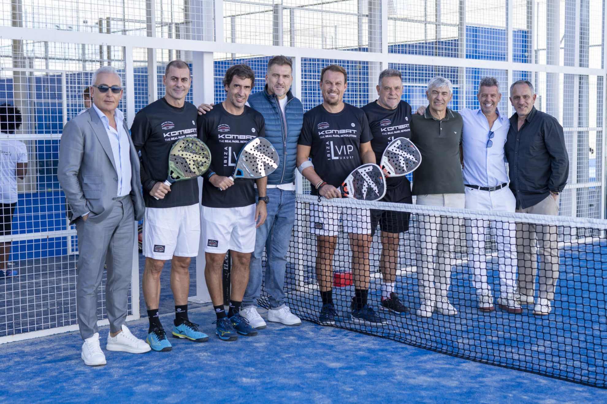 Pádel y fútbol, en el VII Torneo de Pádel VIP Solidario.