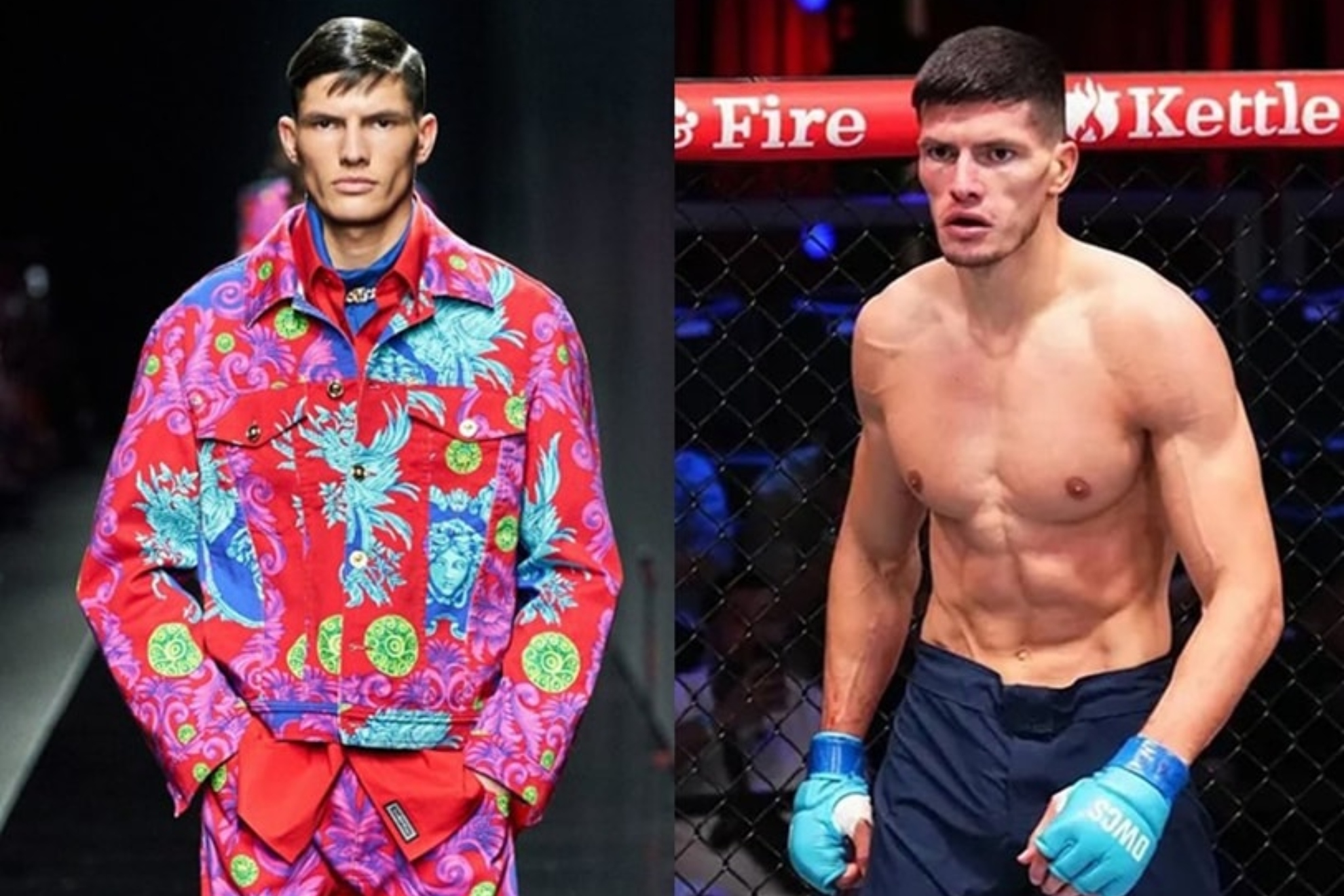 Islam Dulatov, el modelo de Versace que ha fichado por la UFC y ...