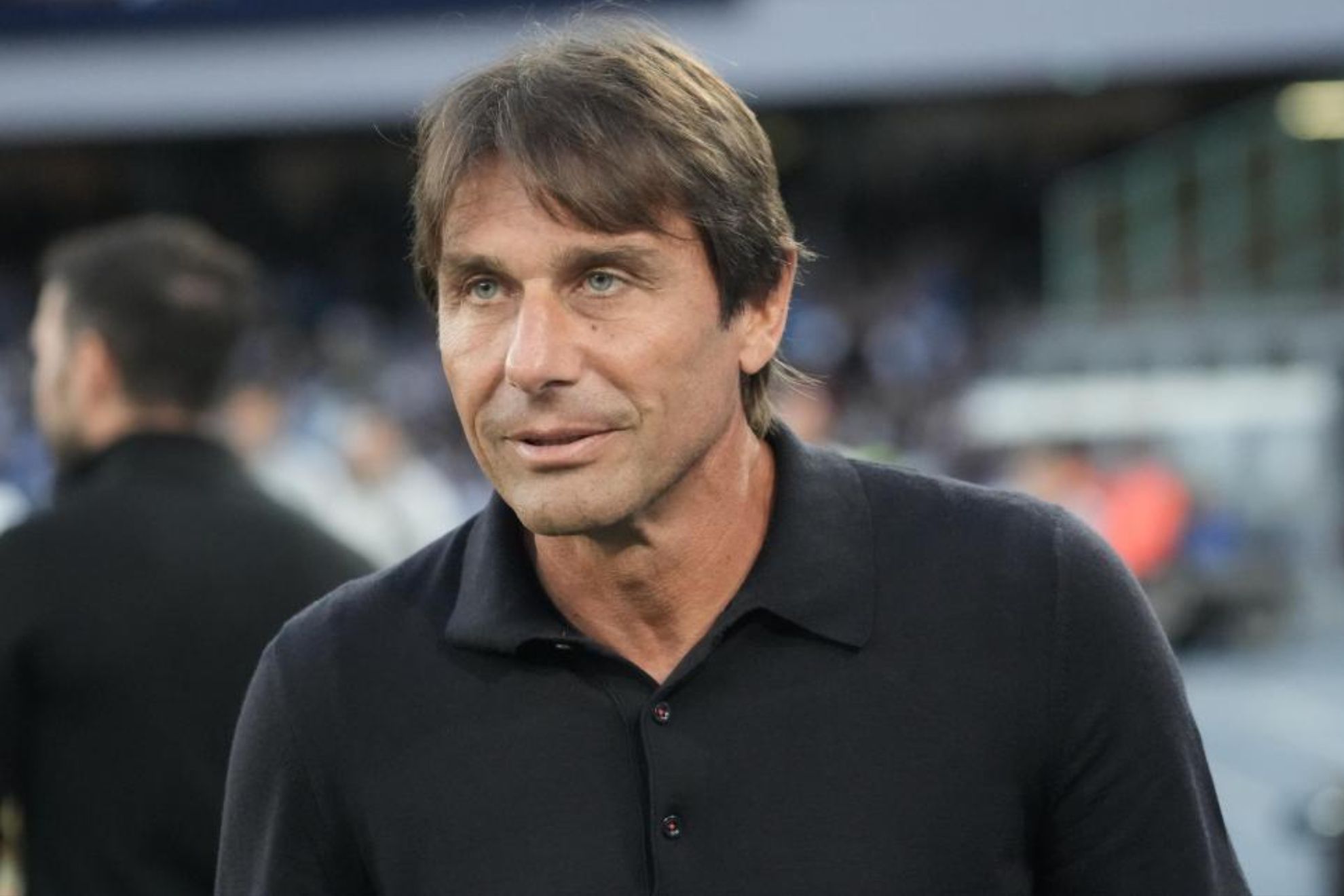Antonio Conte, during the last Naples game against him