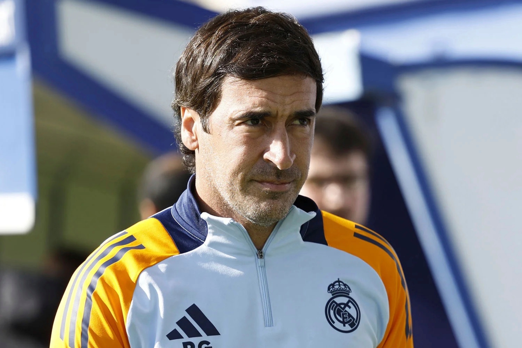 Raúl González Blanco in a League match in the first RFEF