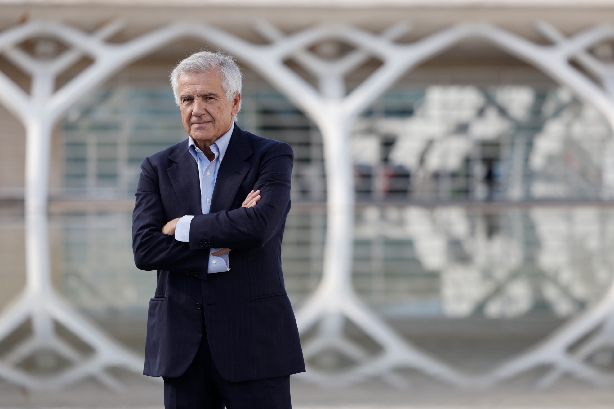 Juan Antonio Samaranch, vicepresidente del COI, participa en la última jornada del evento tecnológico internacional VDS.