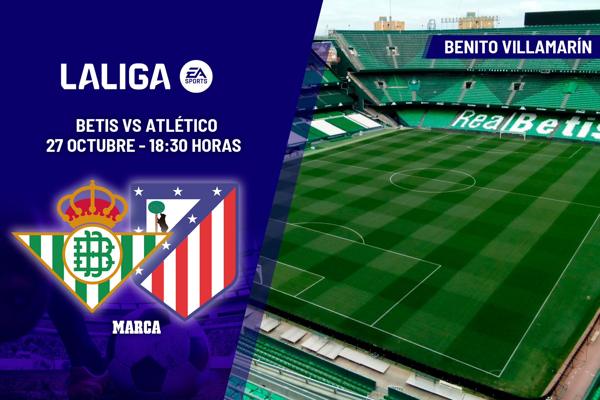 Betis - Atlético | Jornada 11 en Primera división