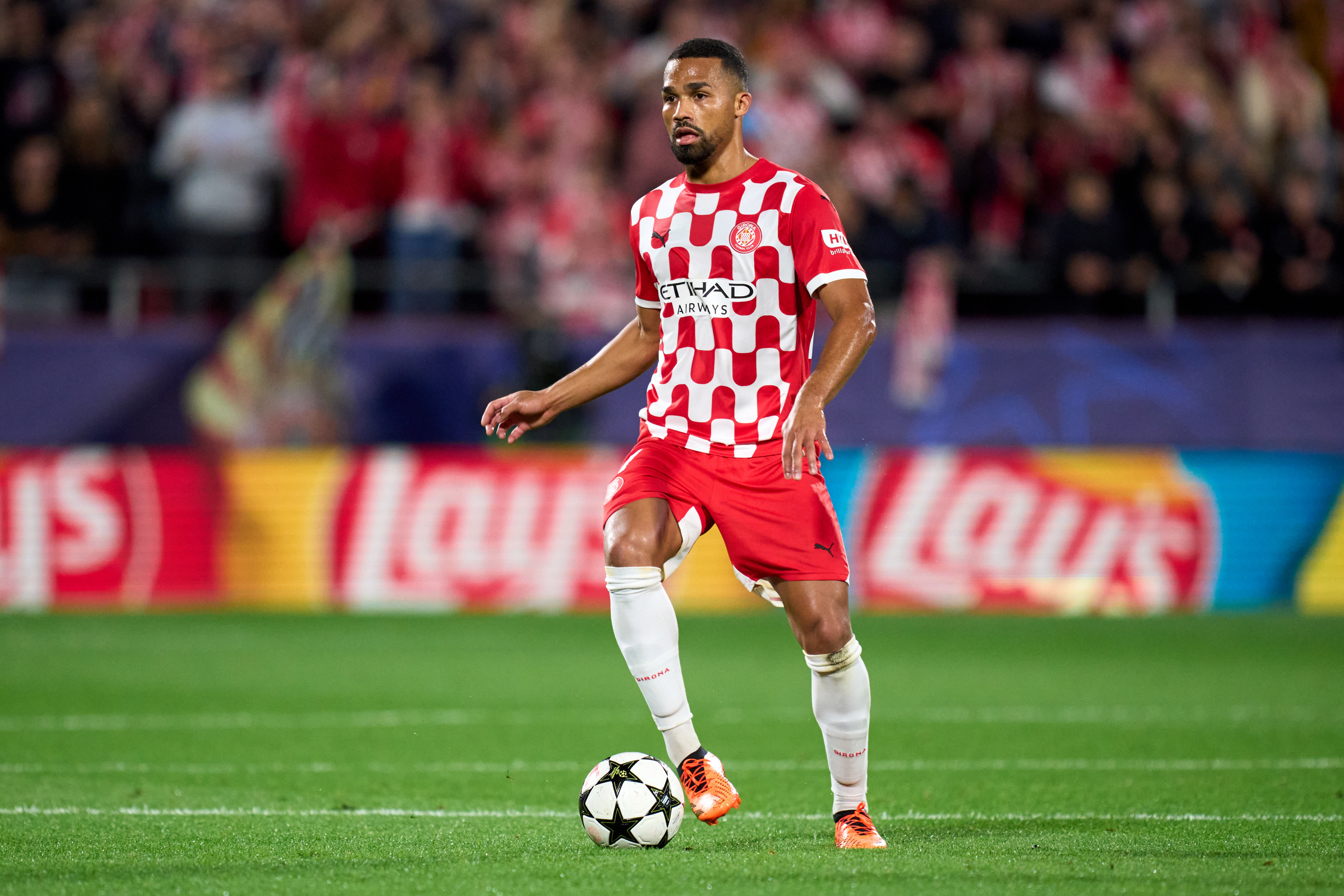 Yangel Herrera during the Partido frente al Slovan Bratislava.