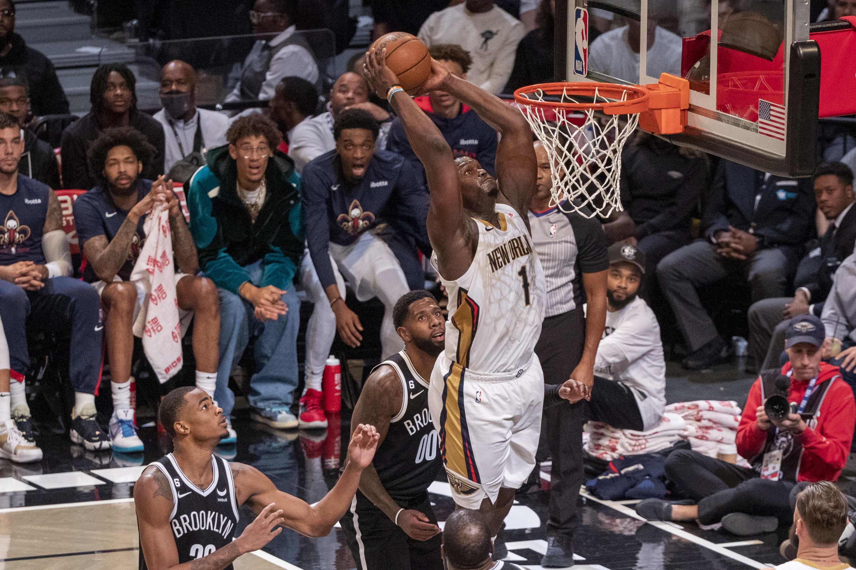Mate de Zion Williamson (Pelicans) en la NBA