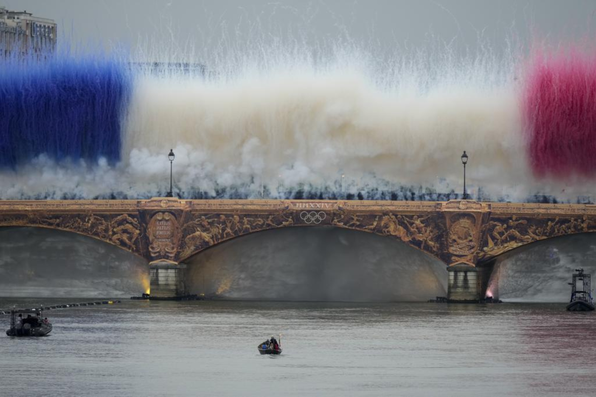 Imagen de la ceremonia inaugural de París 2024