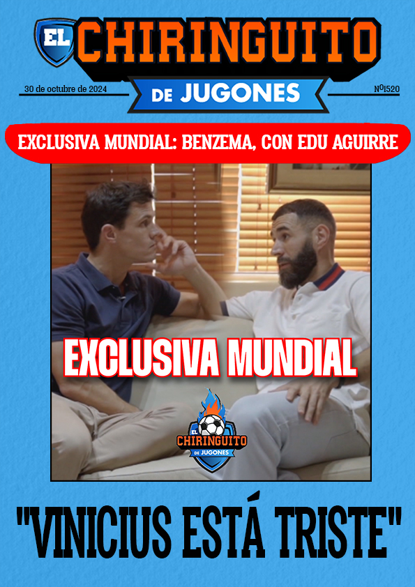 Exclusive interview with Ed Aguirre with Benzema in El Chiringuito