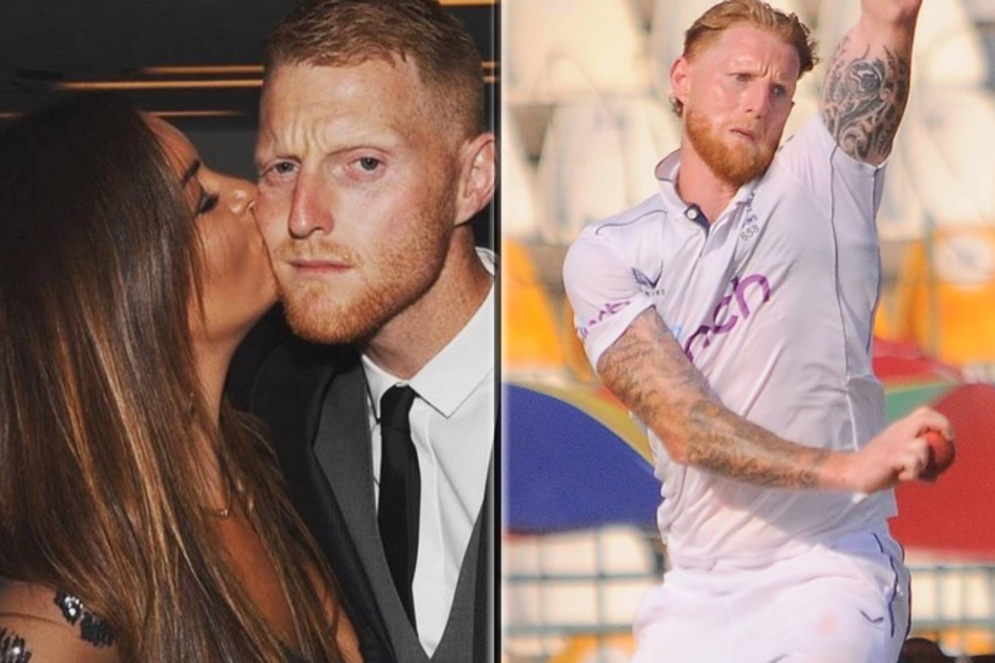 A gang of masked men attacks the home of Ben Stokes, captain of the English cricket team, with his family inside