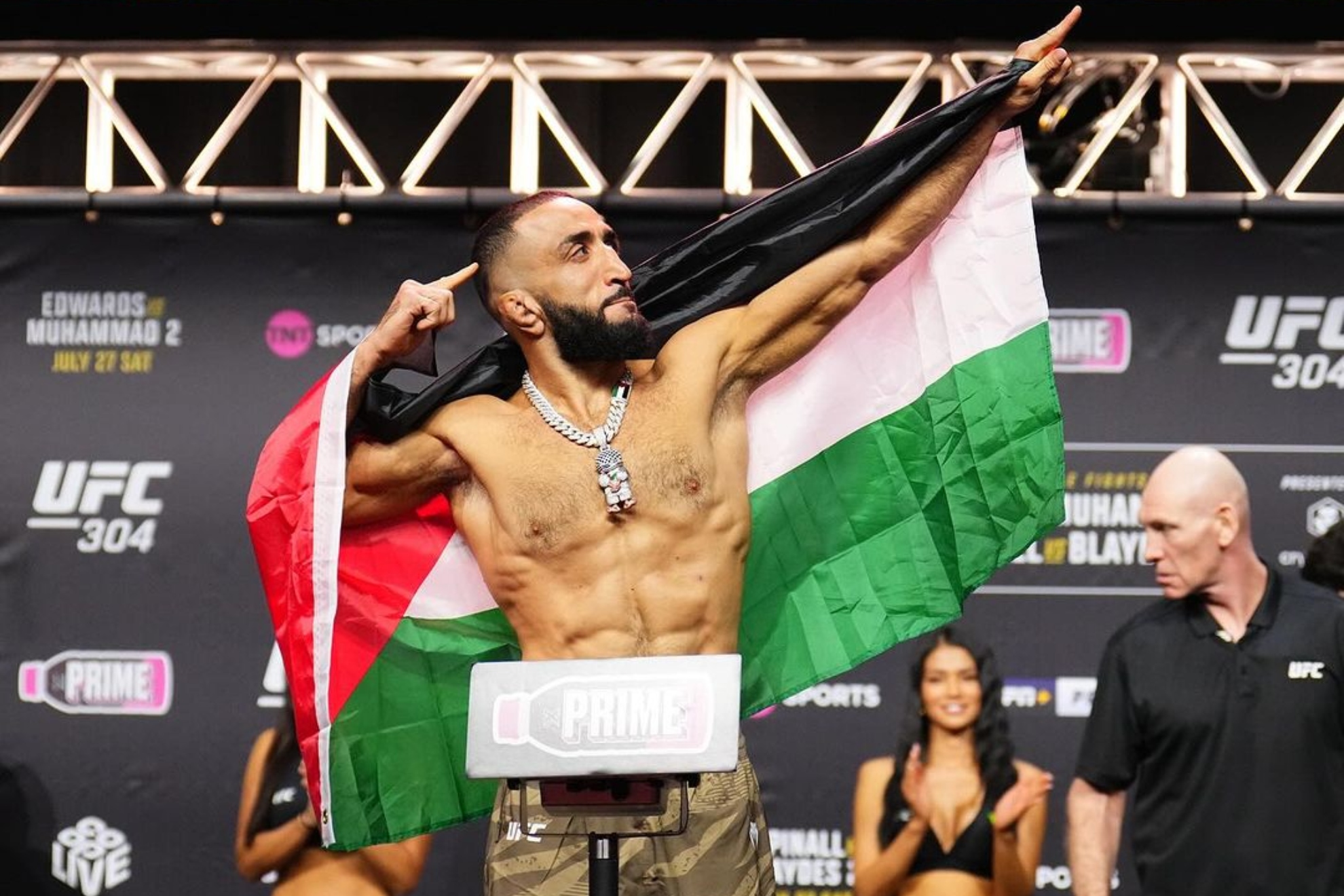 Belal Muhammad se lesiona y el UFC 310 se queda sin combate estelar