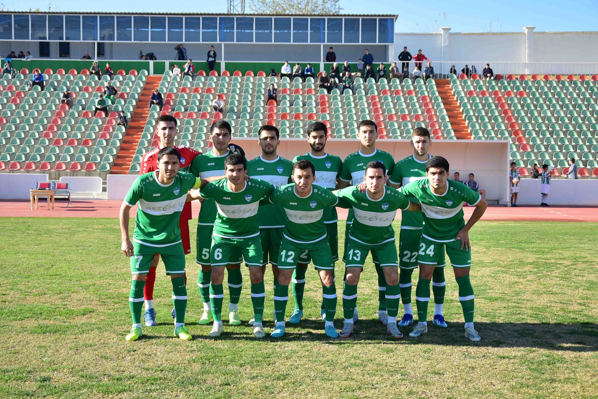El Arkadag, antes de un partido