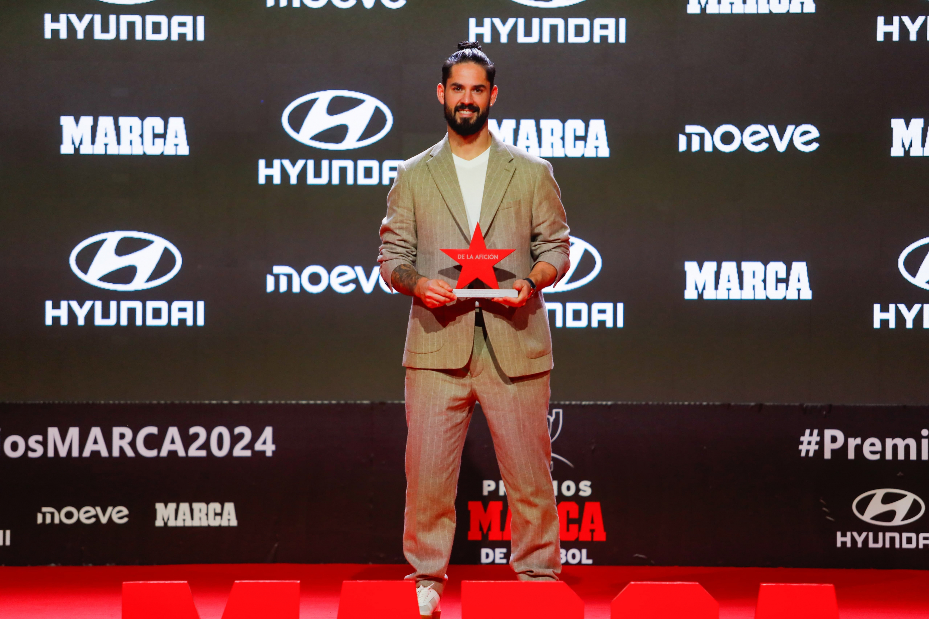 Isco, premiado por la afición.