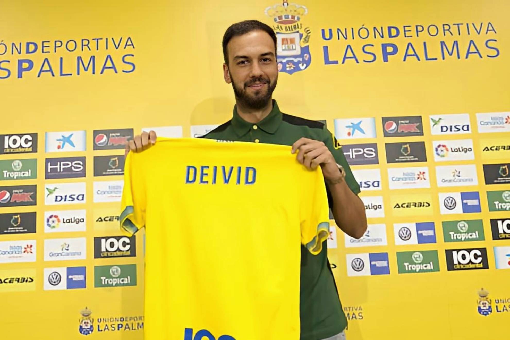 David Rodríguez 'Deivid' in his time as a club player