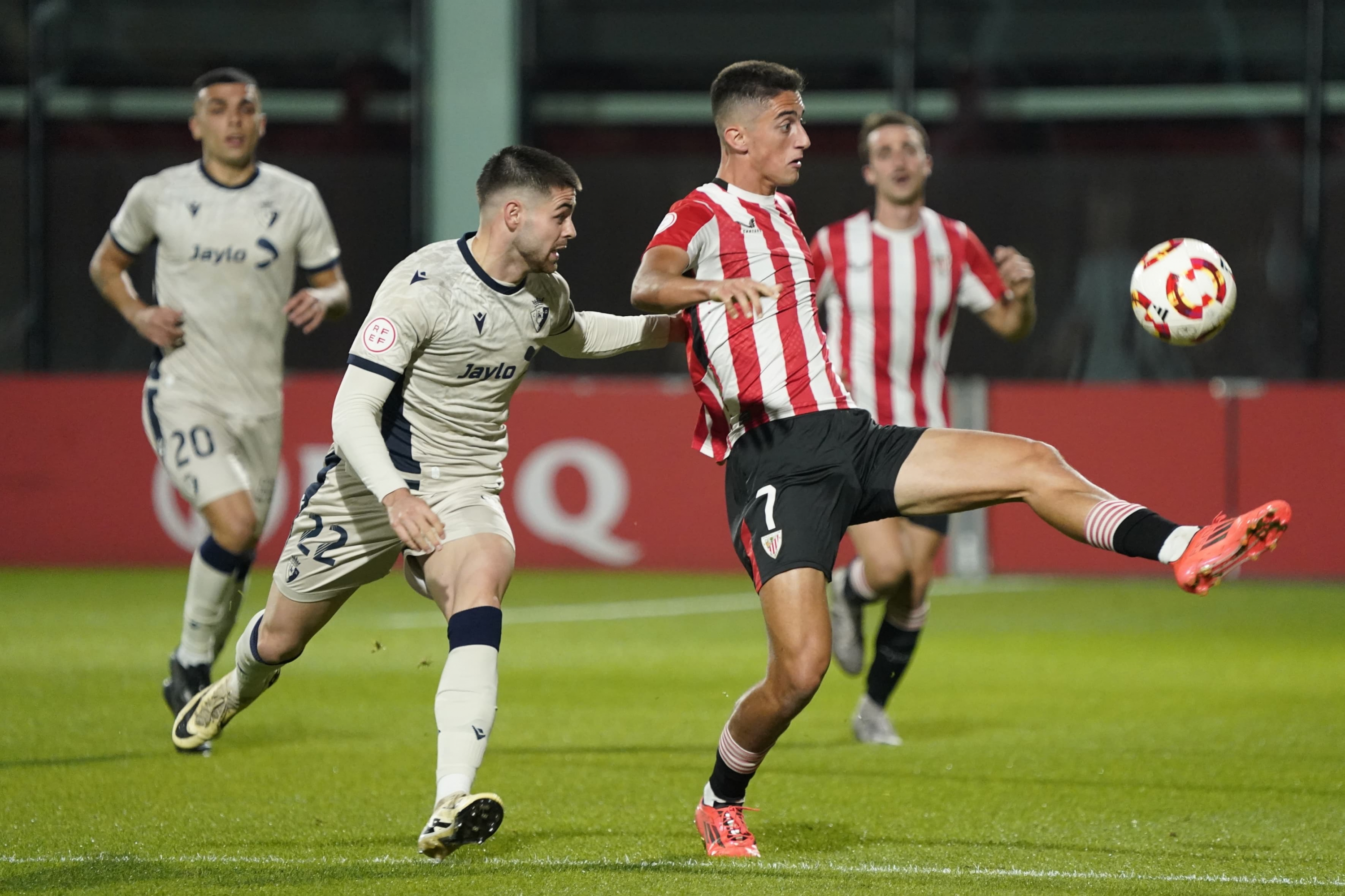 Imagen de un encuentro del Bilbao Athletic.