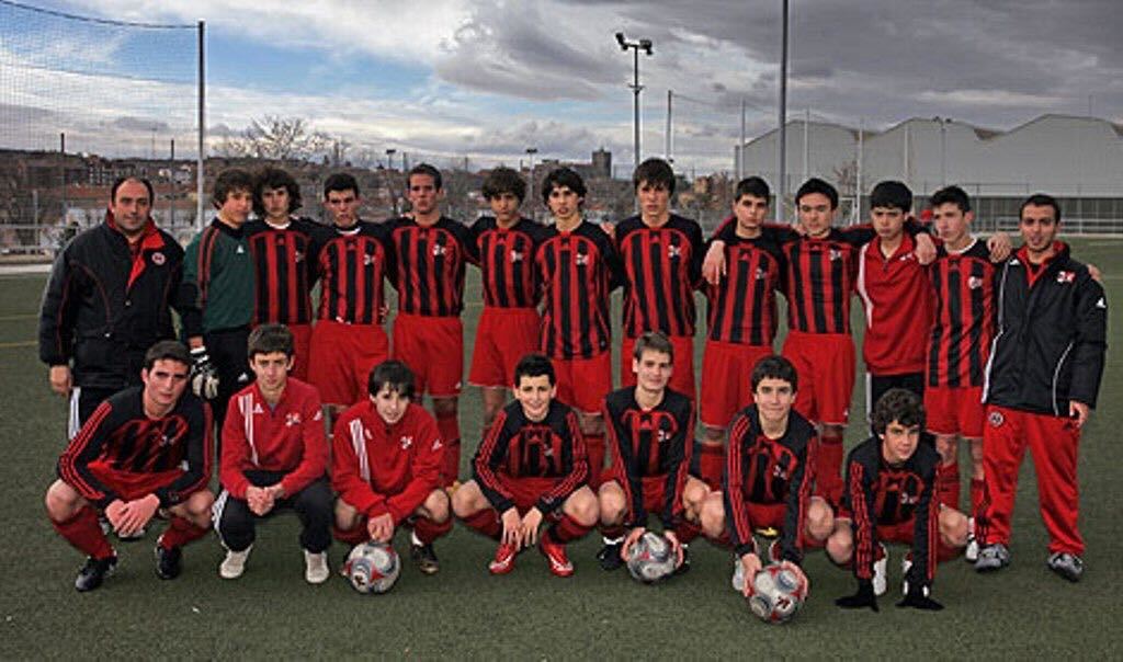 Borja Jiménez en el colegio de Milán