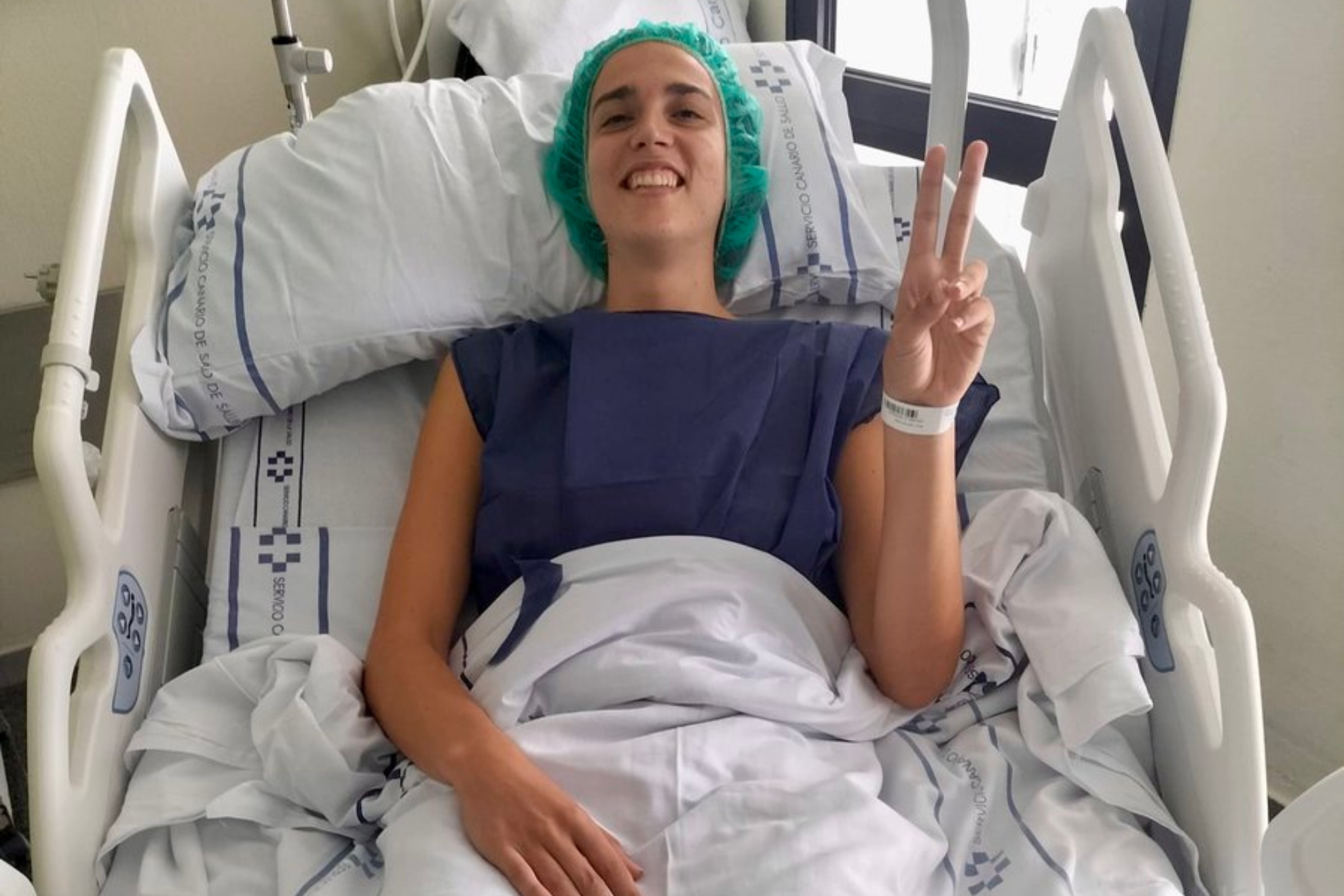Ana Escamilla tras la operación que le realizaron el pasado 14 de noviembre que le devolvió su vida en plenas condiciones