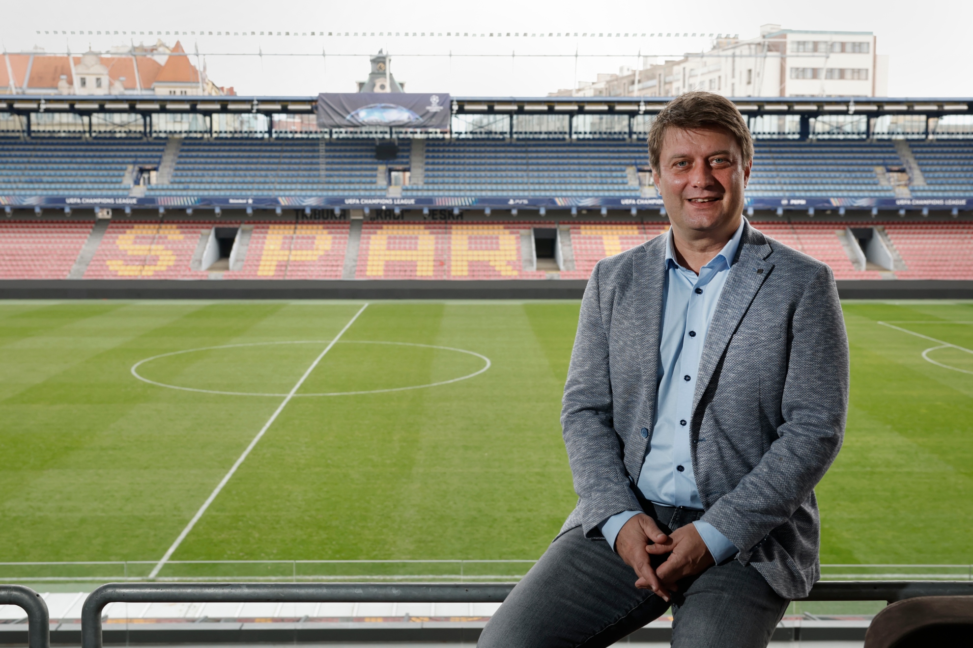 Jiri Rosicky, en el Generali Arena.