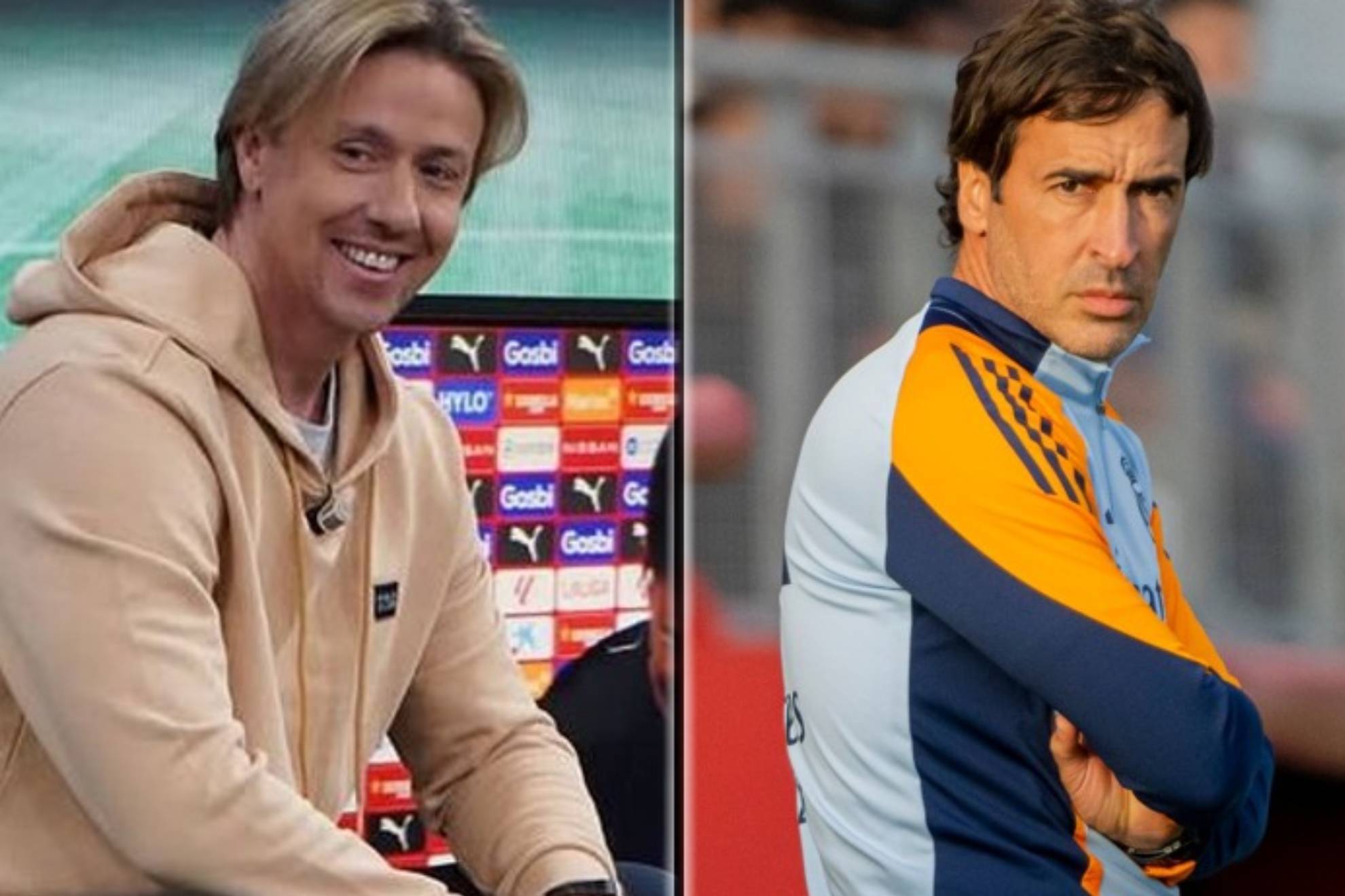 Guti y Raúl.