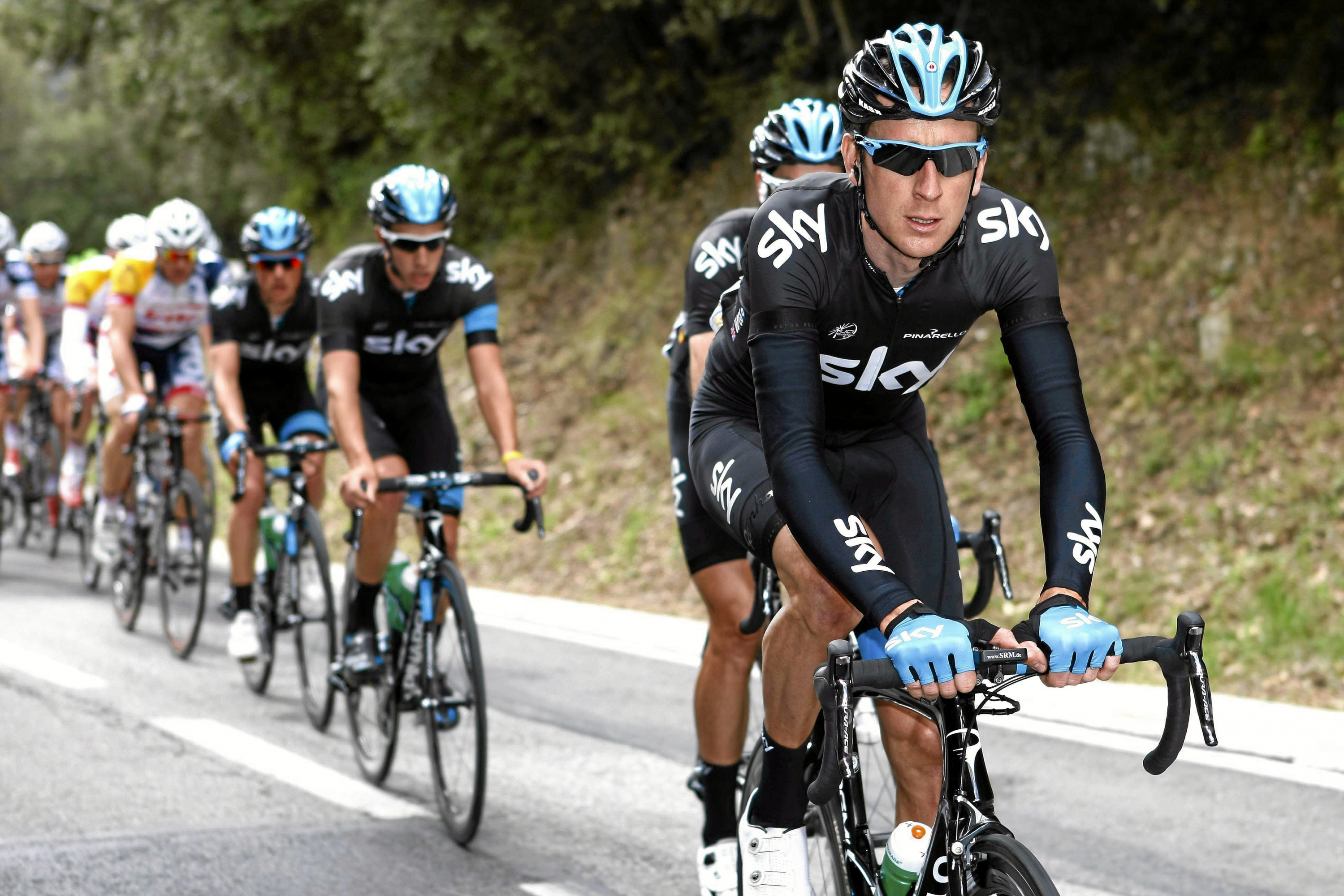 Bradley Wiggins en la Volta a Cataluña 2013