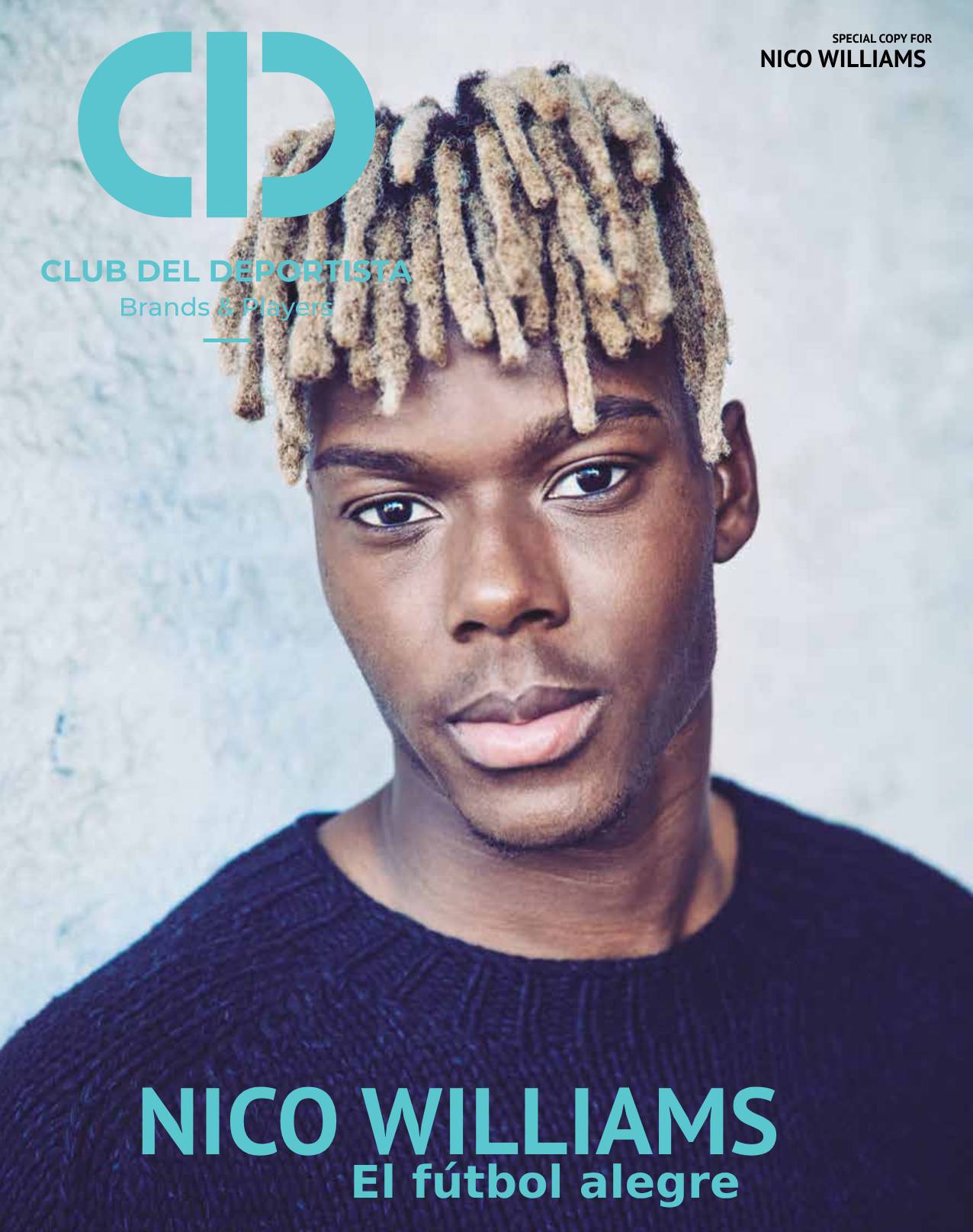 Nico Williams, en la portada de la revista.