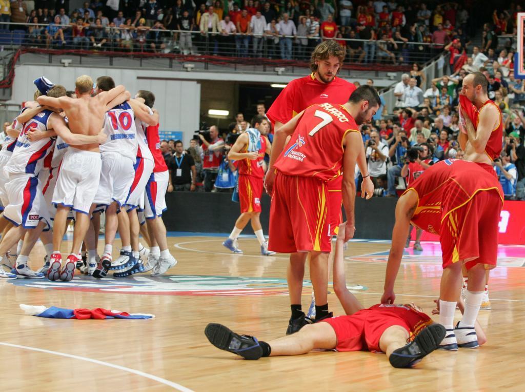 FINAL EUROBASKET 2007: ESPAÑA-RUSIA - 20070916