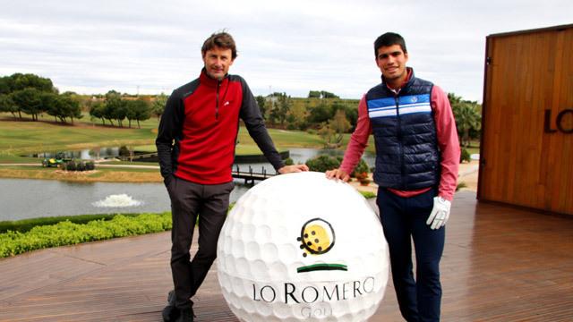 Carlos Alcaraz y Juan Carlos Ferrero