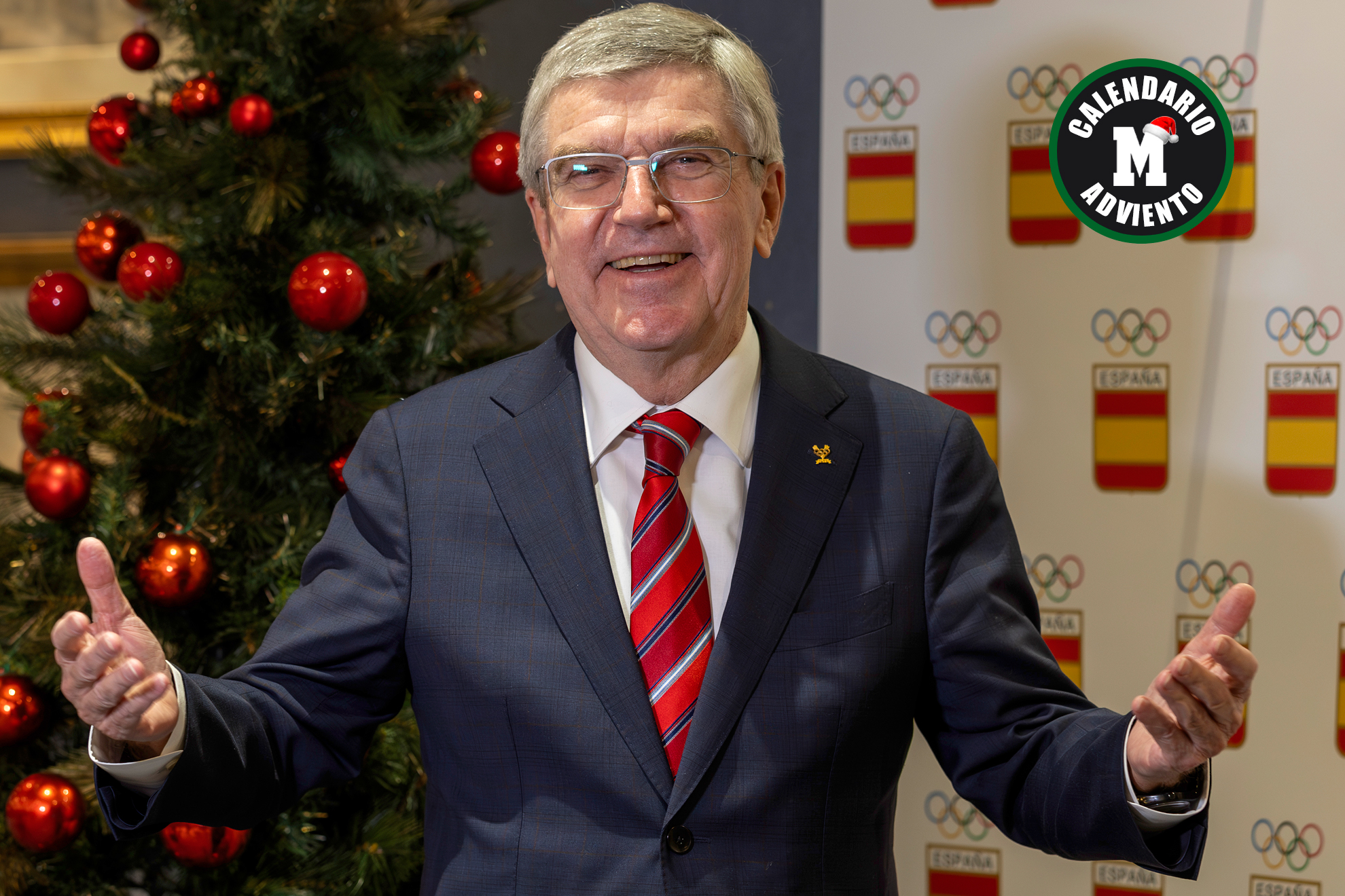 Thomas Bach, presidente del Comité Olímpico Internacional