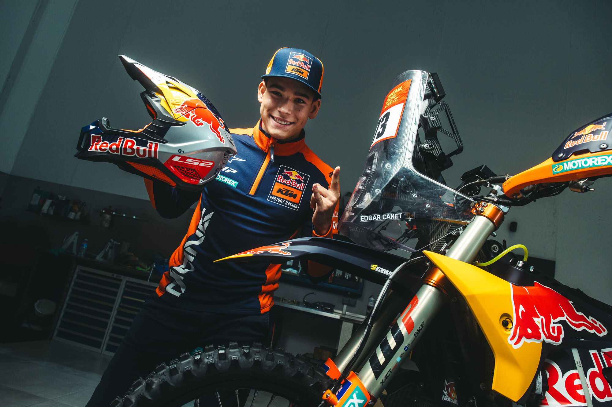 Canet disputará su primer Dakar después de una sensacional temporada mundialista.