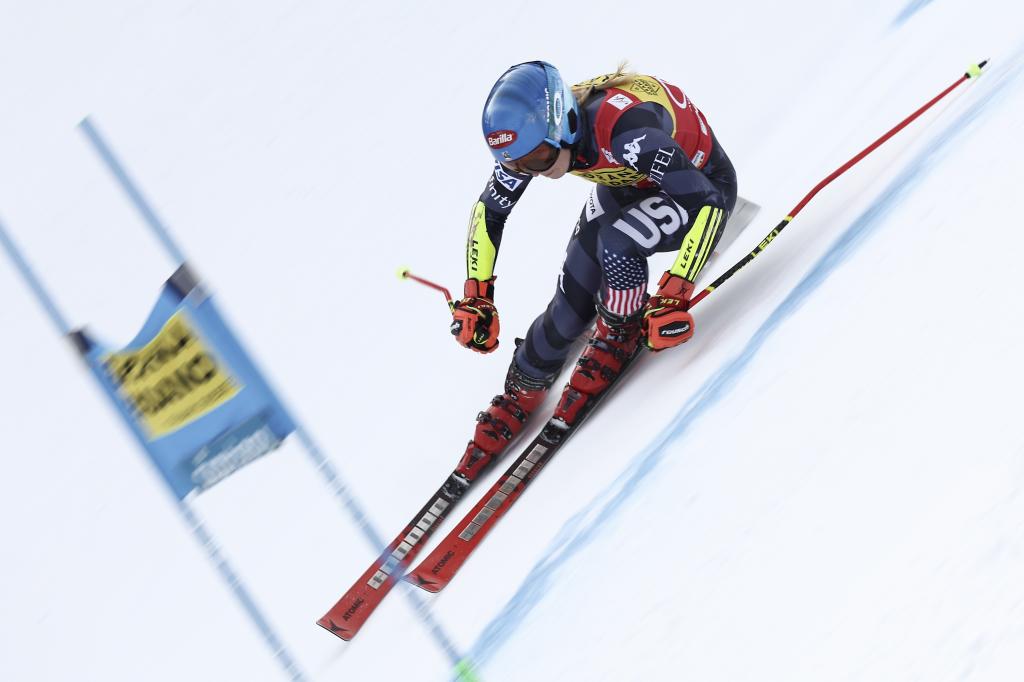 Mikaela Shiffrin, en la Copa del Mundo.