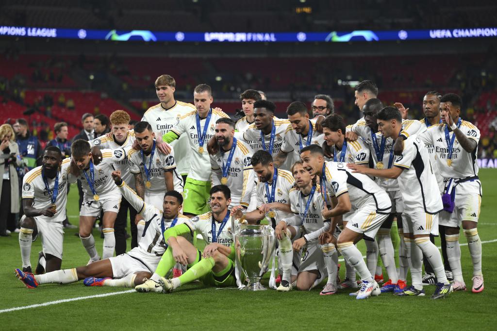 El Real Madrid, campeón de la Champions 2024.