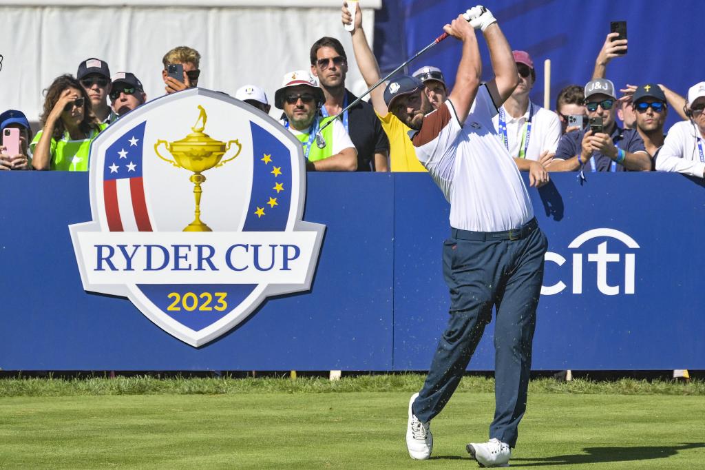 Jon Rahm, en la última edición de la Ryder Cup.