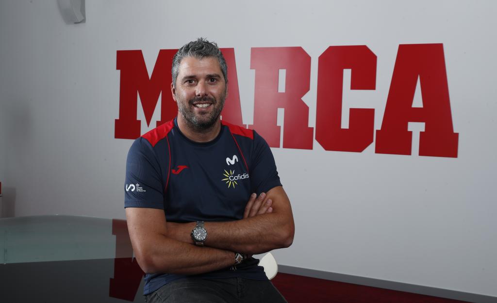 Pascual Momparler, en una visita a MARCA.