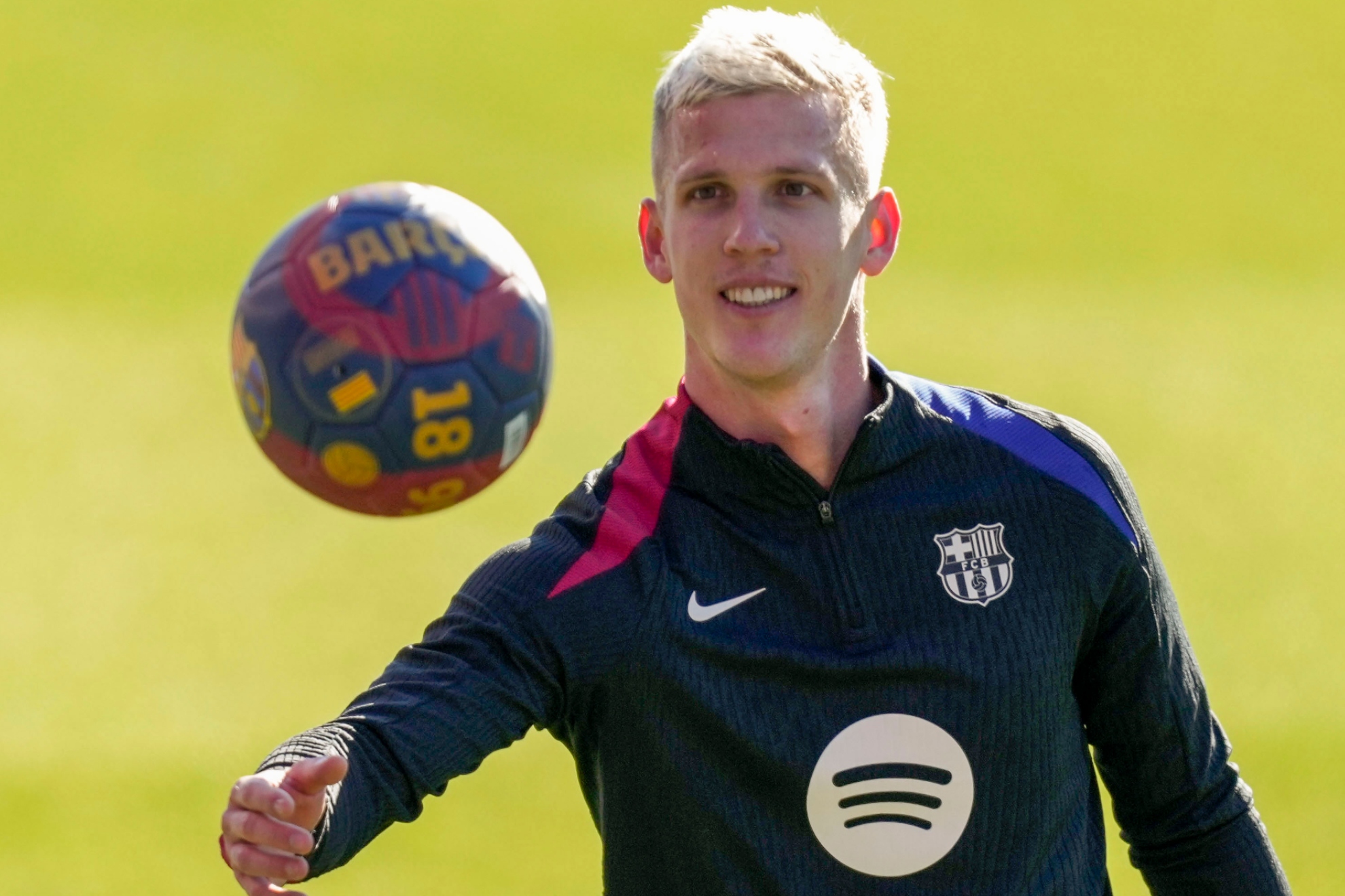 Dani Olmo, jugador del Barcelona