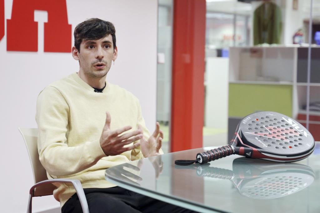 FRANCO STUPACZUK DURANTE SU ENTREVISTA EN MARCA