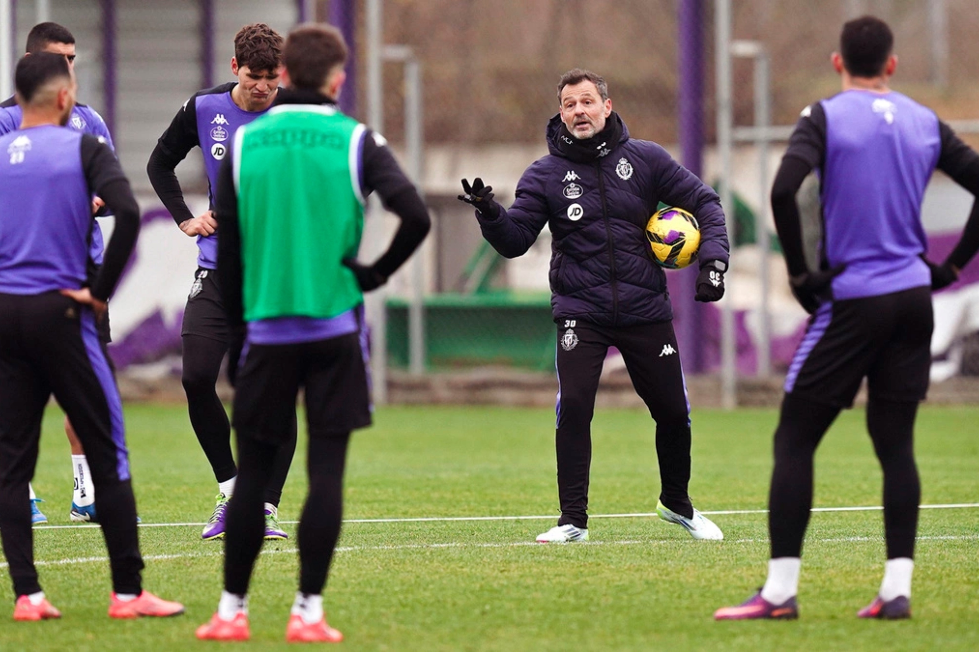 Cocca, durante un entrenamiento.