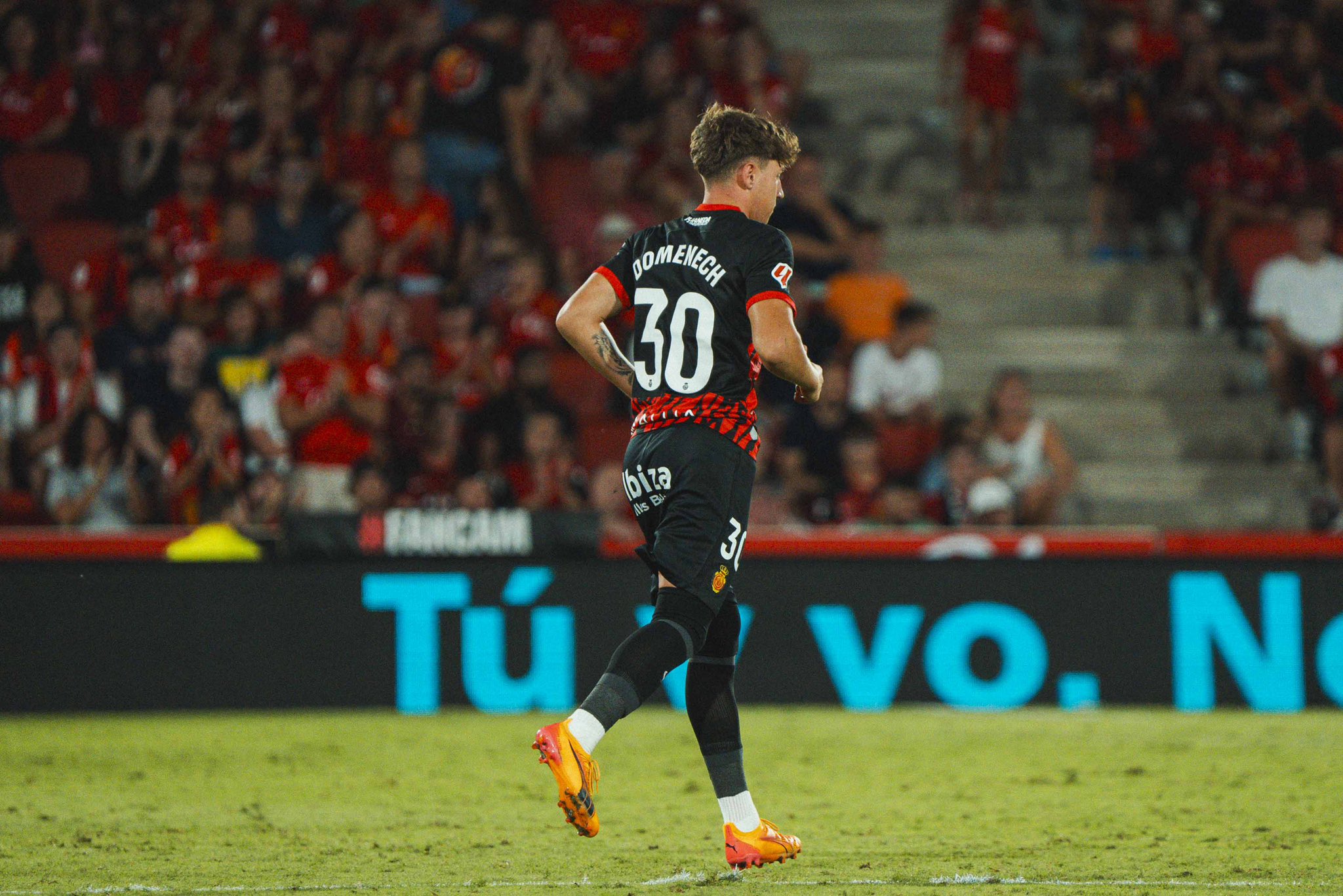 Marc Doménech durante un partido con el Mallorca